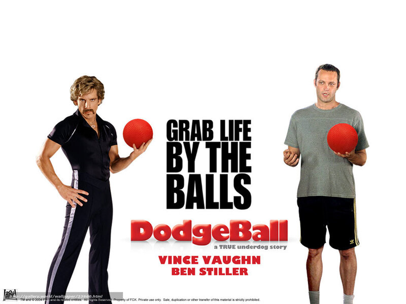 Two Men Holding Balls