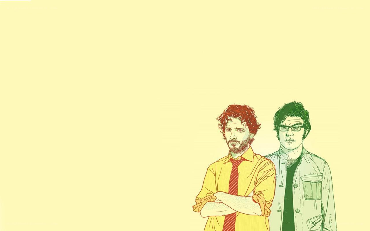 two men illustration