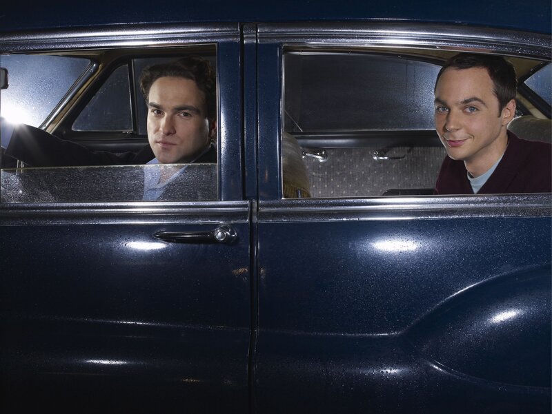 Two Men in a Car — Blue, Neutral