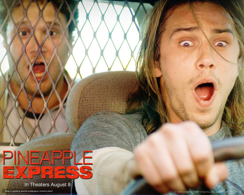 Two Men in a Car — Red, Dramatic, Photograph
