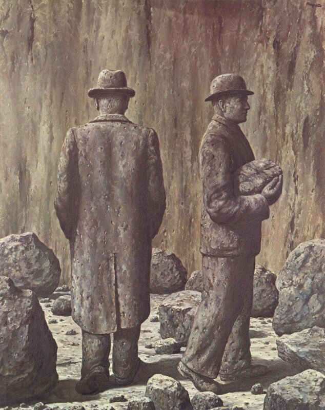 Two Men in a Cave