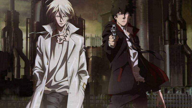 Two Men in a City — Gray