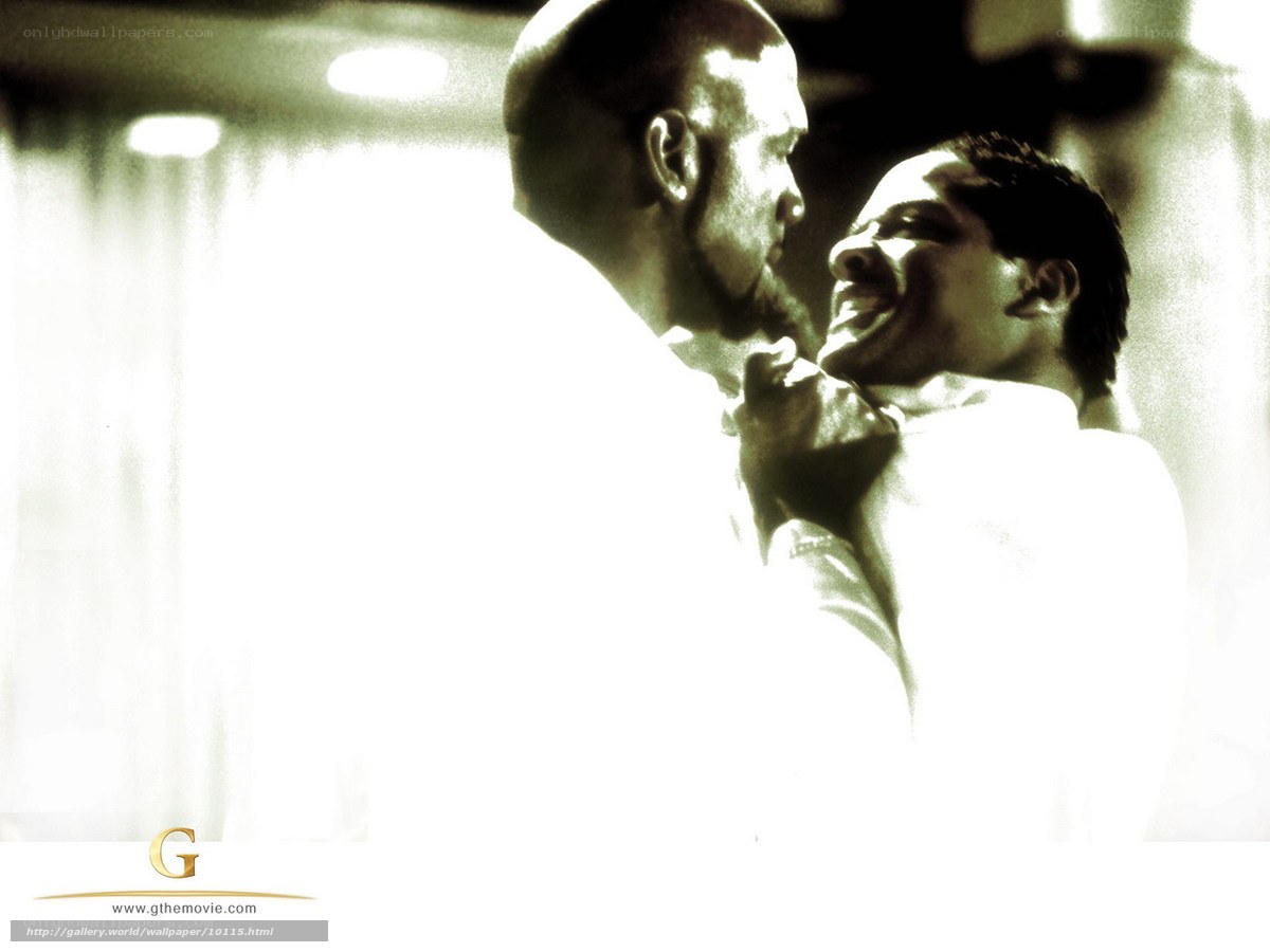 two men in a close moment