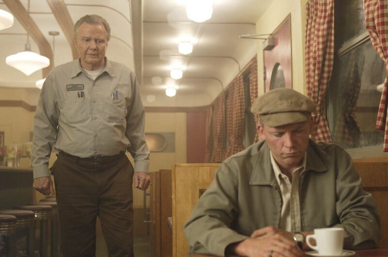 Two Men in a Diner — Brown