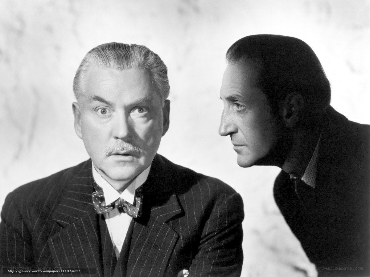 Two men in a dramatic scene