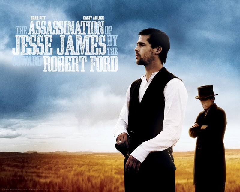 Two Men in a Field — Blue, Dramatic