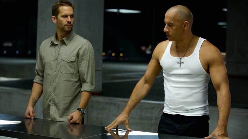 Two Men in a Garage — White