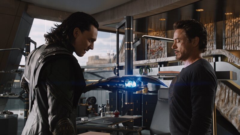 Two Men in a High-tech Room