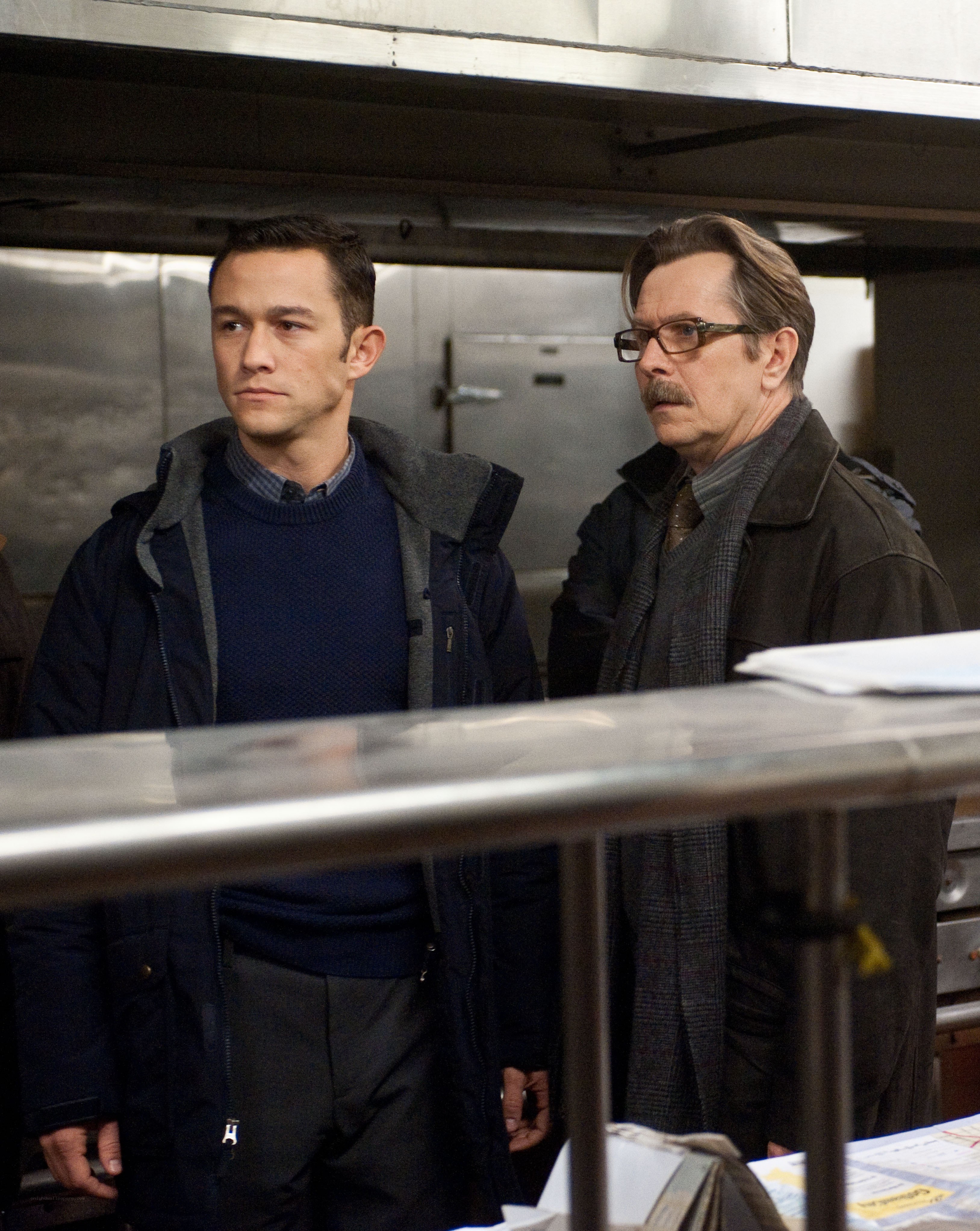 Two men in a kitchen