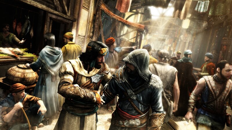 Two Men in a Market