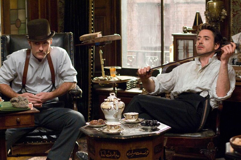 Two Men in a Parlor