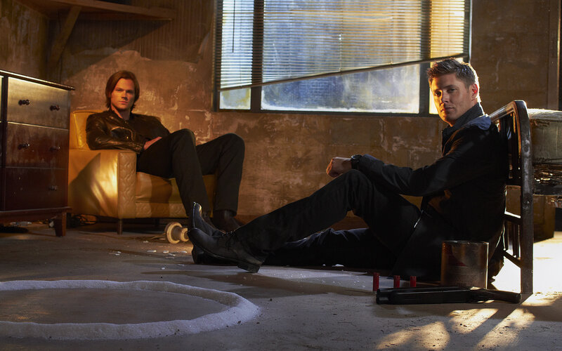 Two Men in a Room — Brown, Dramatic, Photograph, Couch