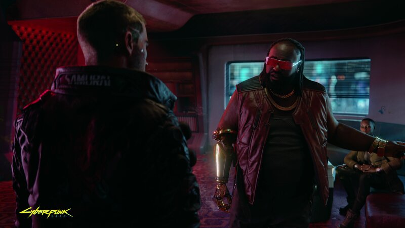 Two Men in a Room — Red