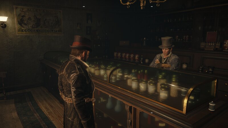Two Men in a Shop
