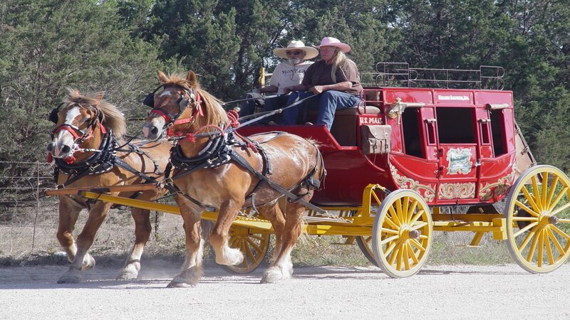 Two Men in a Stagecoach