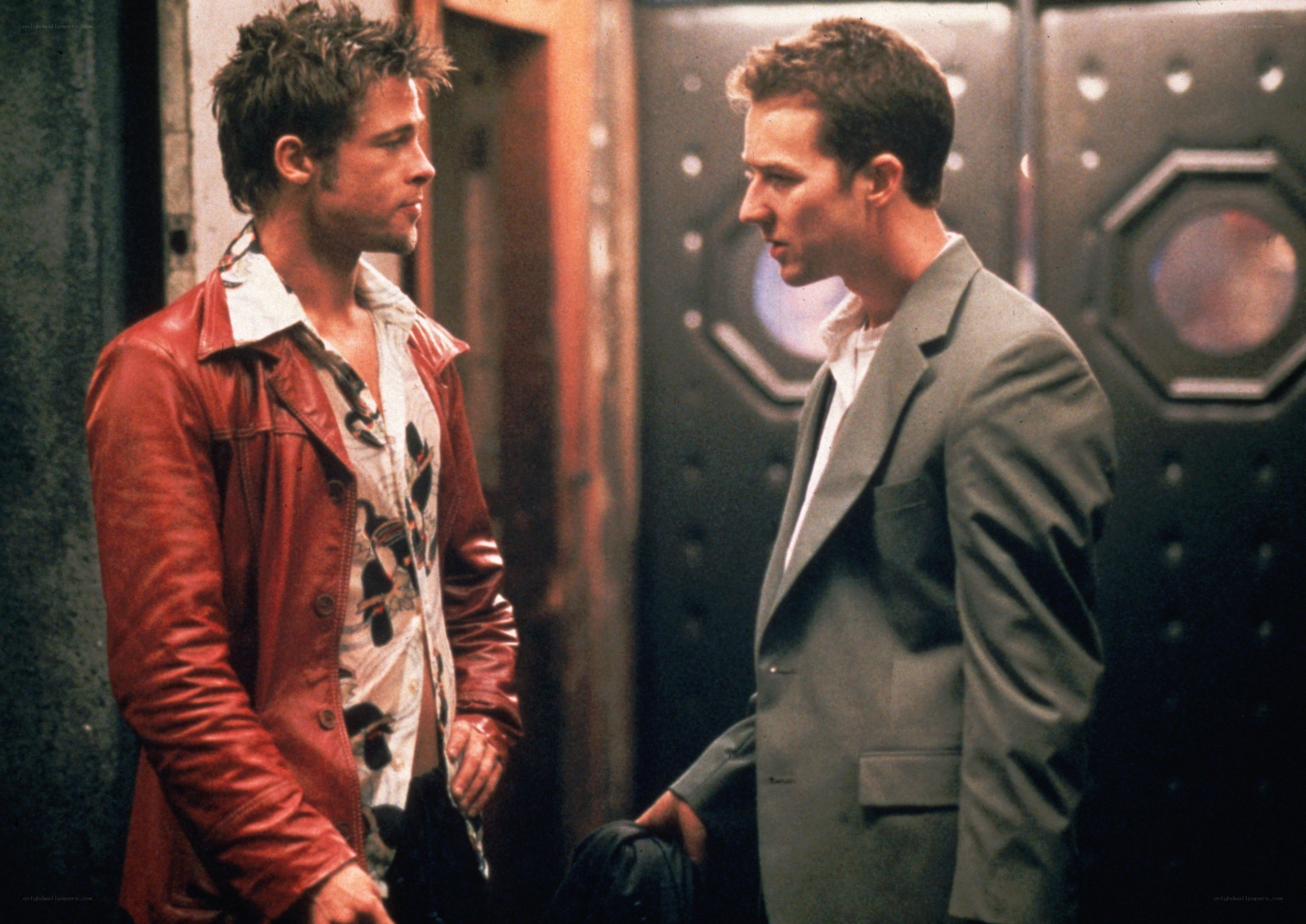Two men in a tense conversation