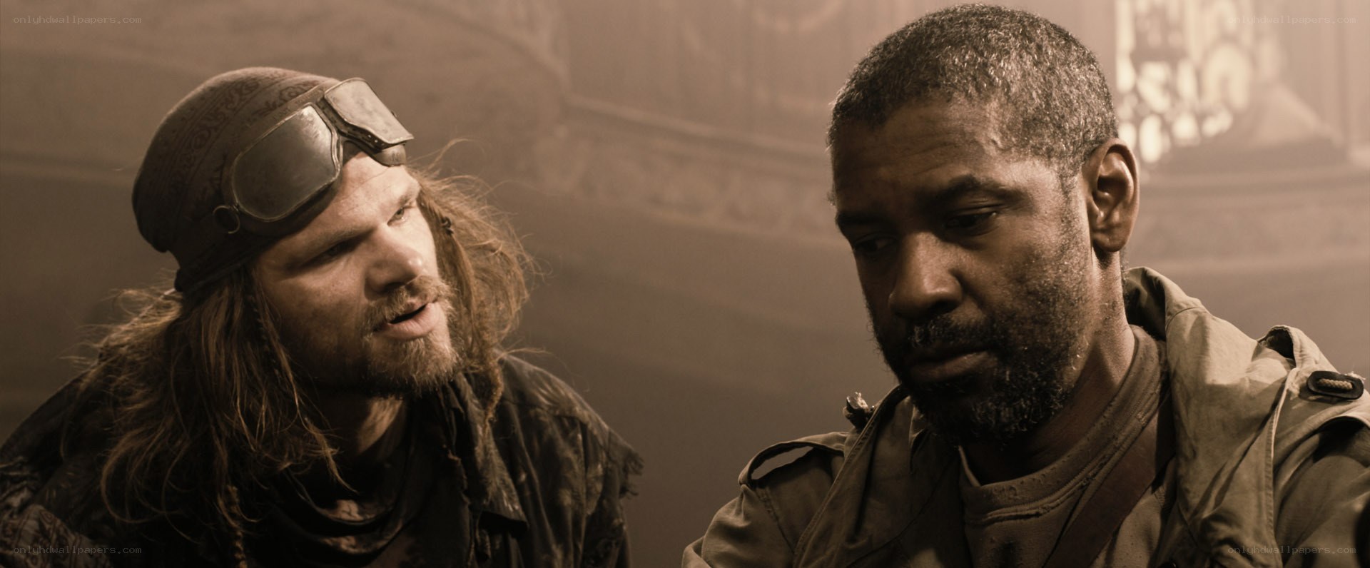 two men in a tense conversation