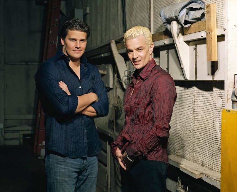 two men in a warehouse