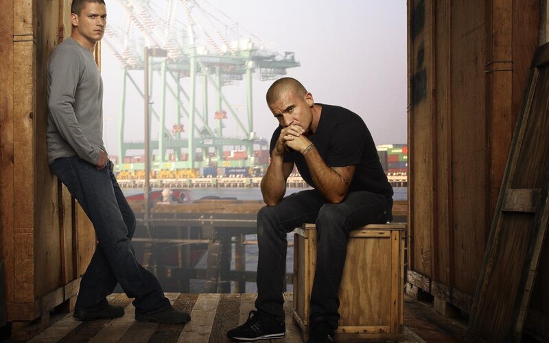 Two Men in a Warehouse — Brown