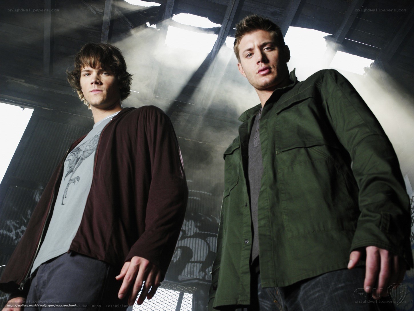 two men in a warehouse
