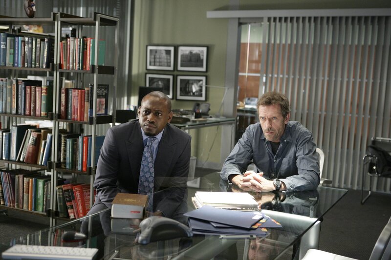 Two men in an office