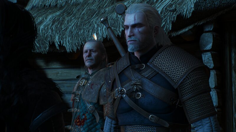 Two Men in Armor — Blue