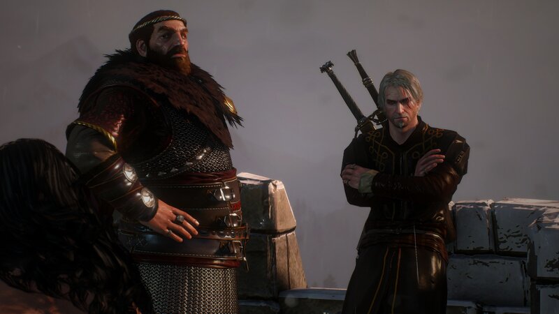 Two Men in Armor — Gray