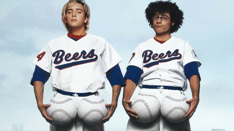 Two Men in Baseball Uniforms