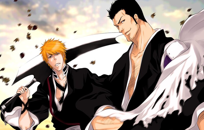 Two Men in Black Robes — Dramatic