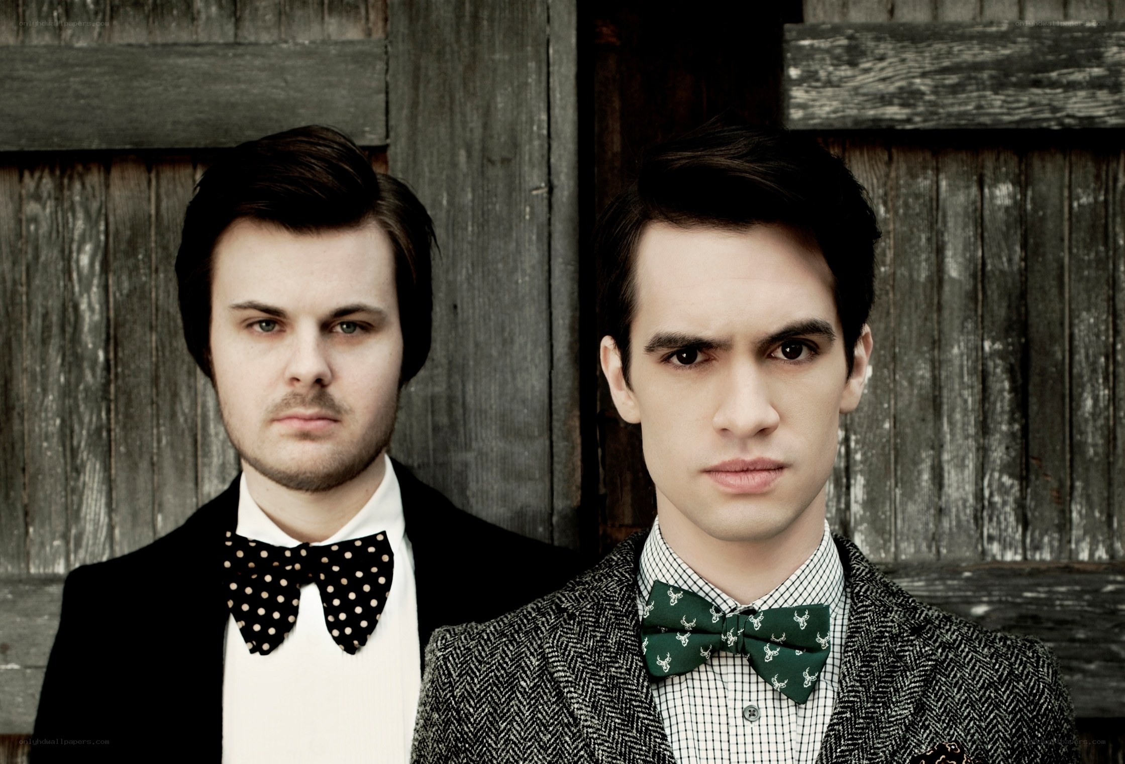 two men in bow ties