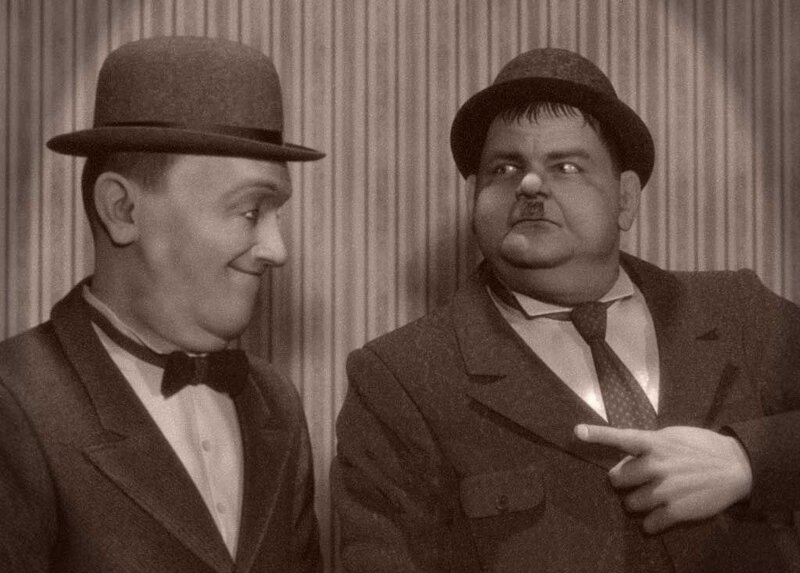 Two men in bowler hats