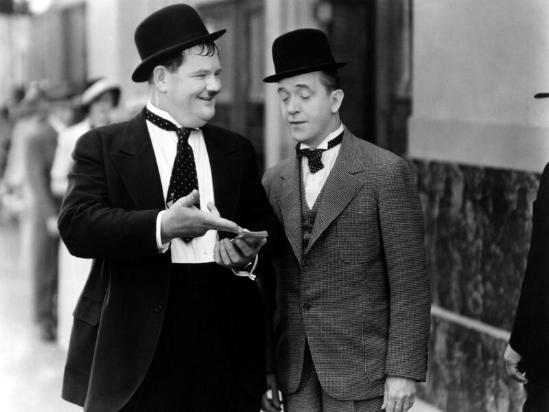 Two men in bowler hats