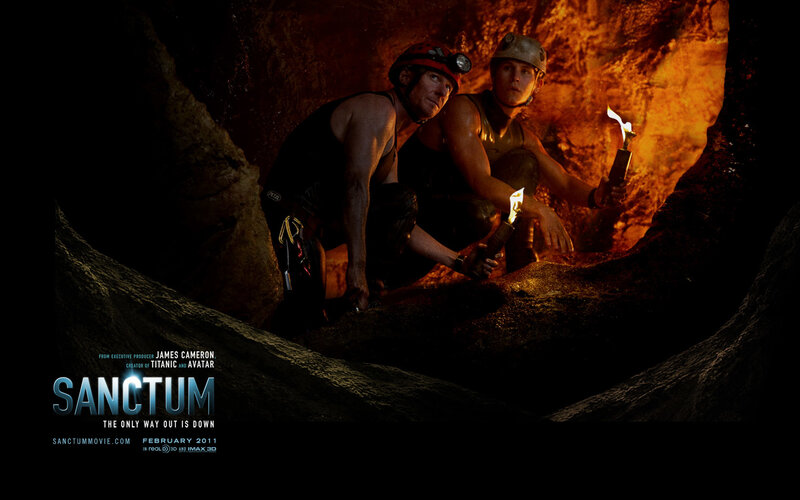 Two Men in Cave