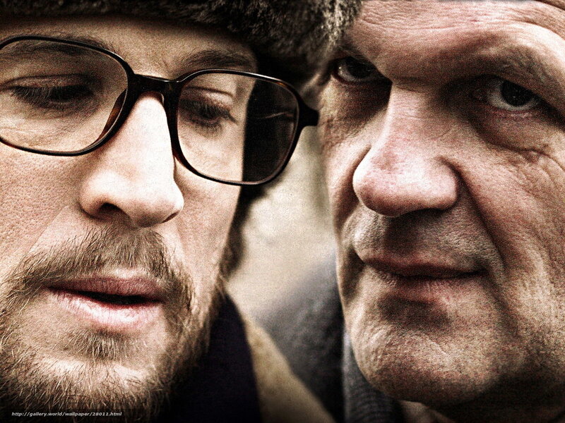 Two Men in Close-up — Brown
