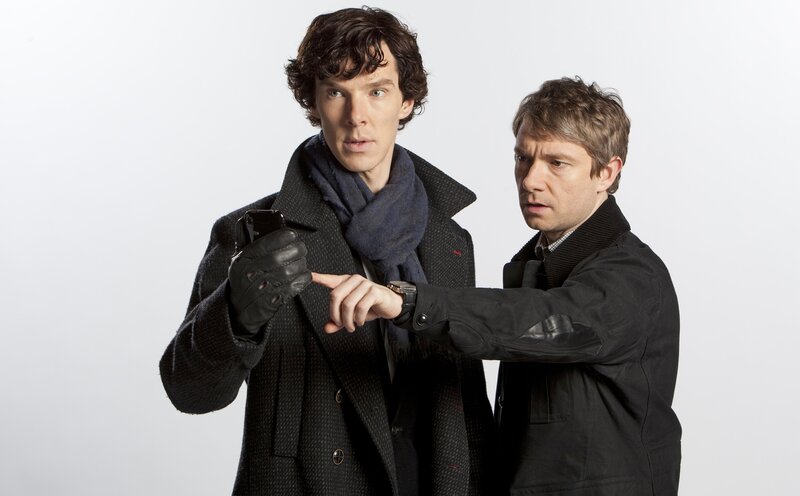 Two Men in Coats
