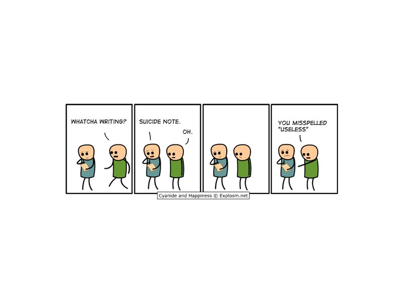Two Men in Comic