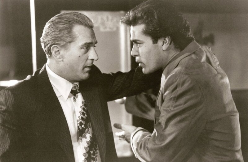 Two Men in Confrontation — Black