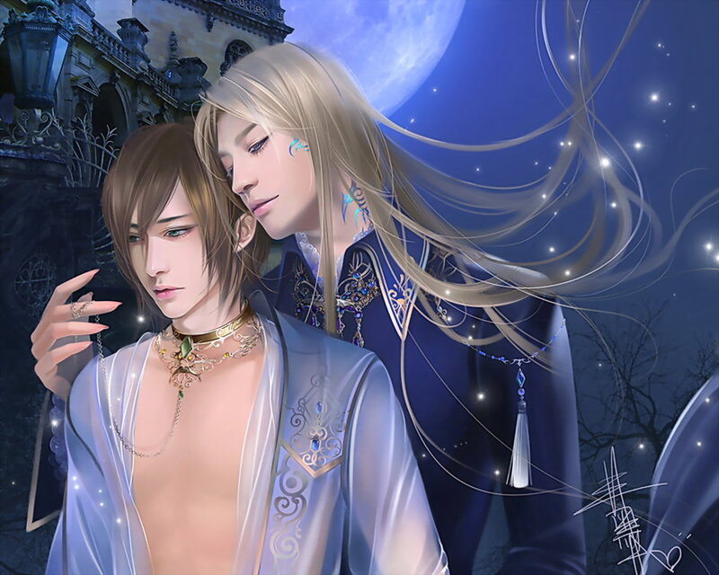 Two Men in Fantasy Attire