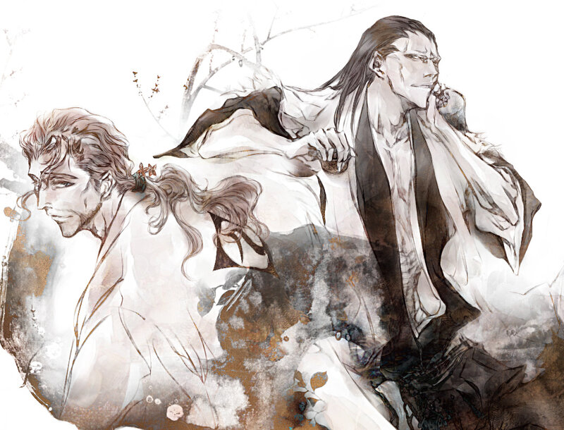 Two Men in Flowing Robes