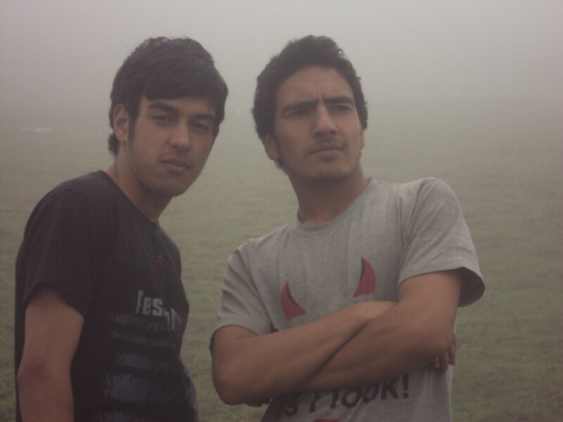 Two Men in Fog