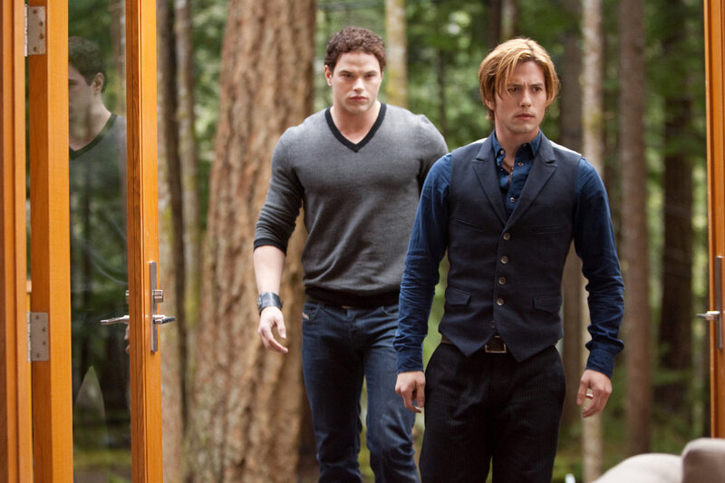 Two Men in Forest
