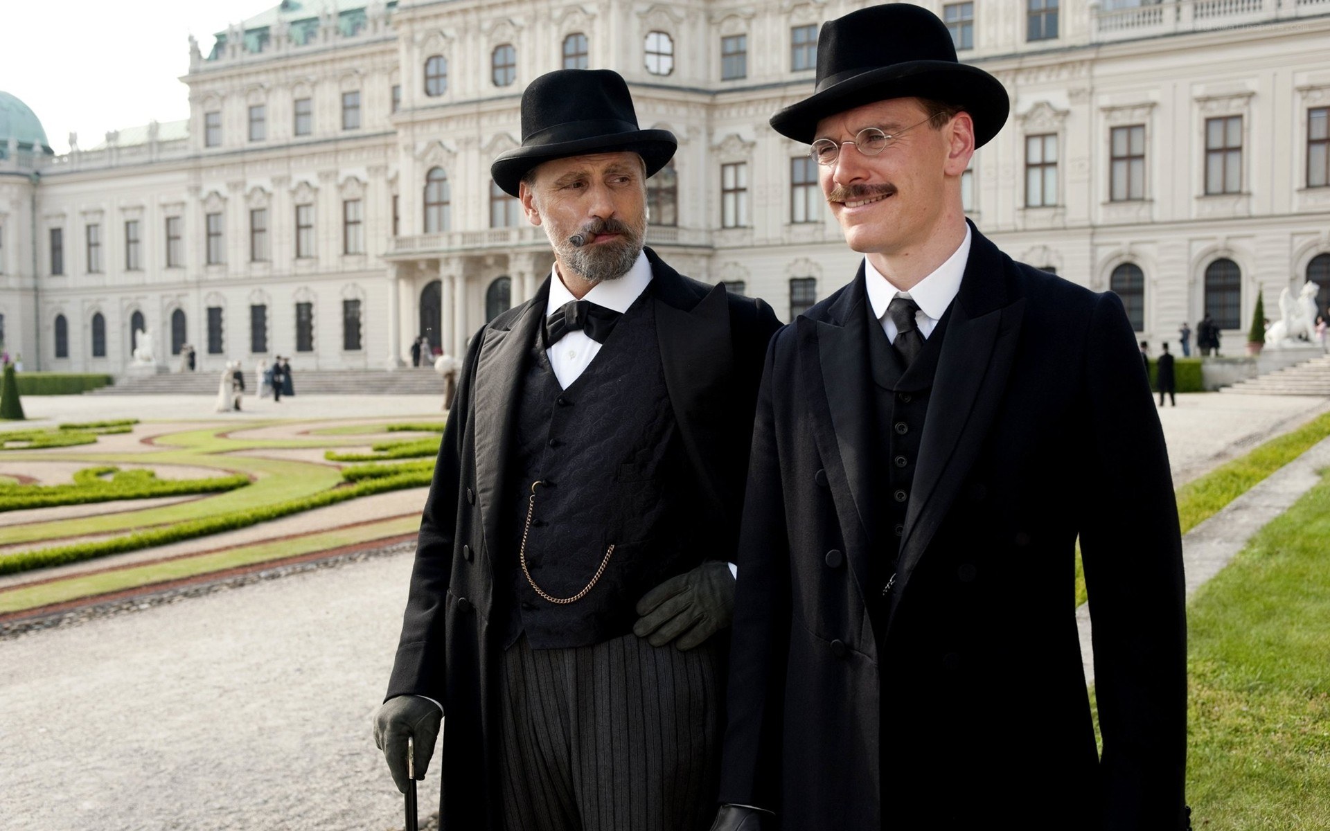 Two men in formal wear