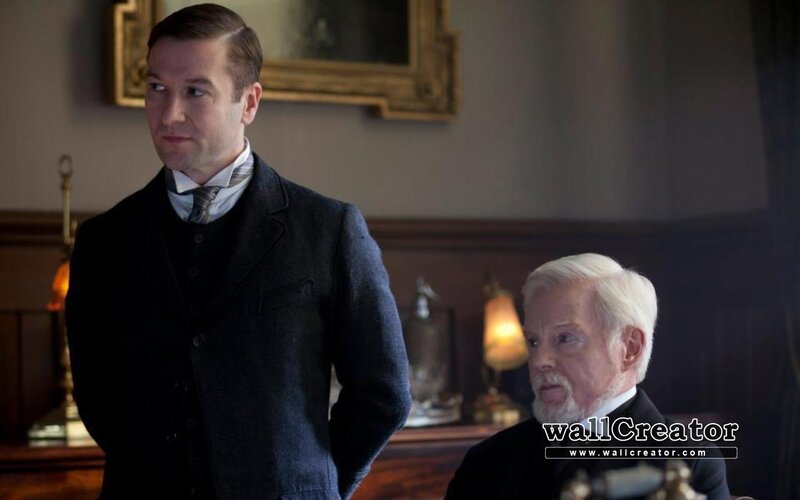 Two Men in Formal Wear — Black, Serious