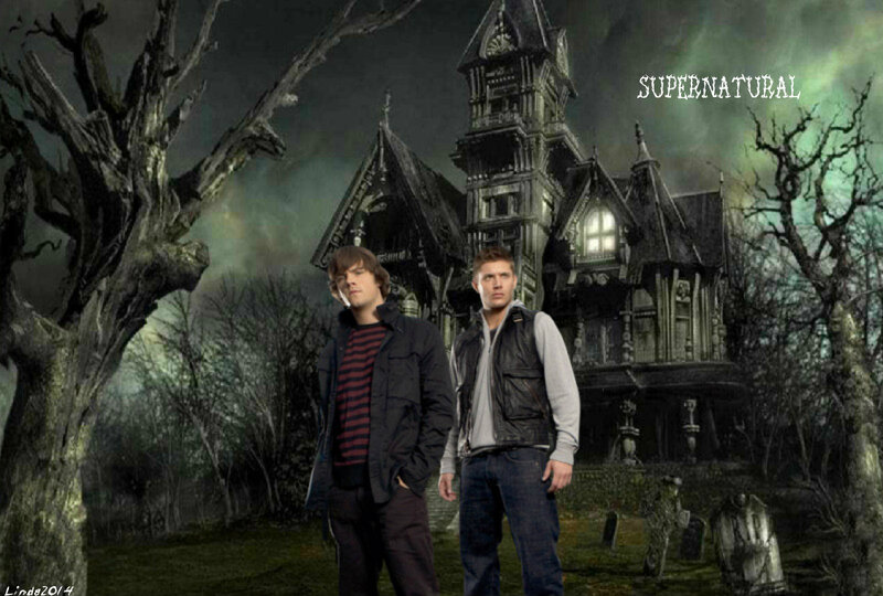 Two Men in Front of House