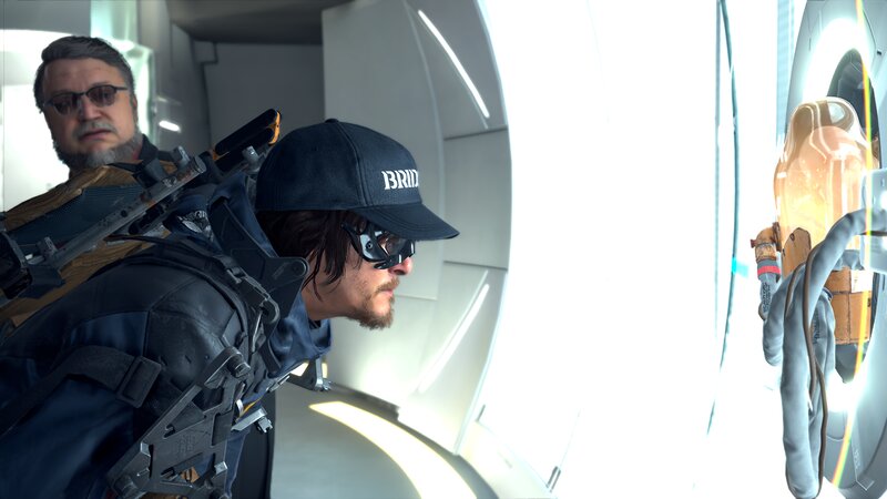 Two Men in Futuristic Gear