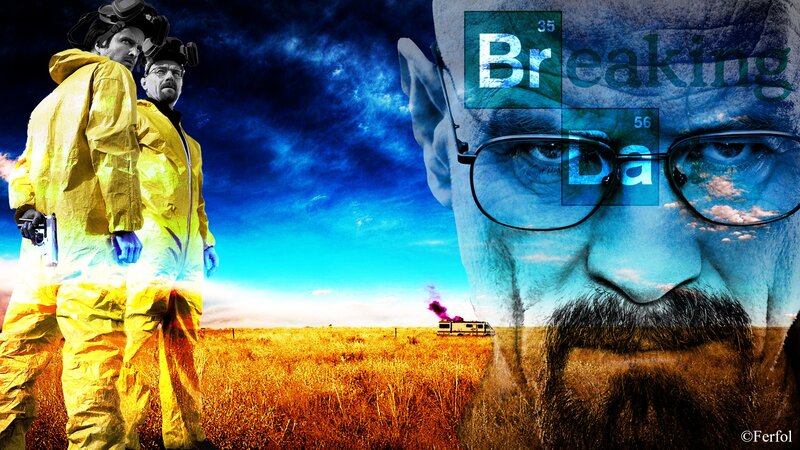 Two Men in Hazmat Suits — Blue, Dramatic, Afternoon