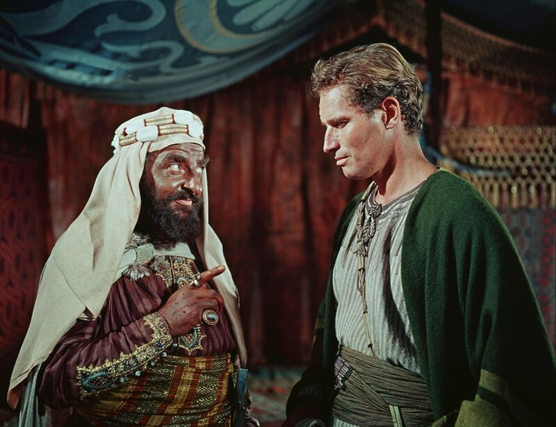 Two Men in Historical Attire — Brown, Dramatic