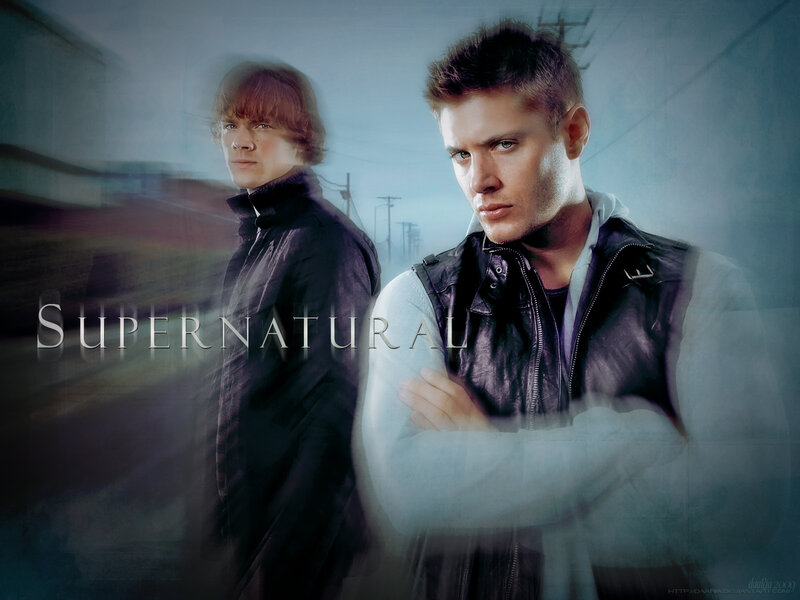 Two Men in Jackets — Blue