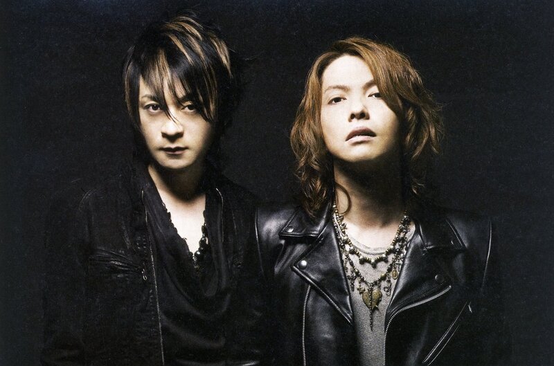 Two Men in Leather Jackets — Black, Dramatic, Photograph