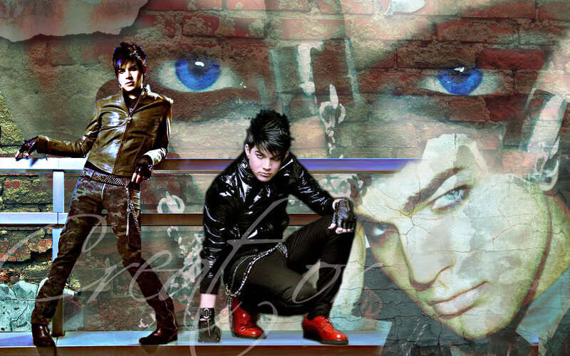 Two Men in Leather Outfits